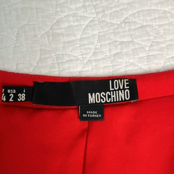 Love Moschino red cropped blazer - Picture 2 of 4